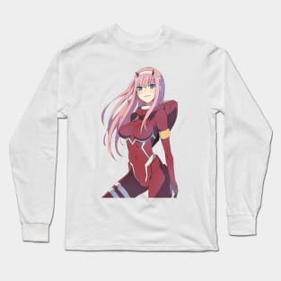 Zero Two Darling in The Franxx Long Sleeve T-Shirt